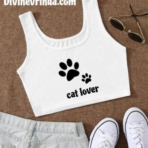 White Sleeveless Crop Top