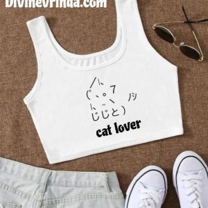 White Sleeveless Crop Top