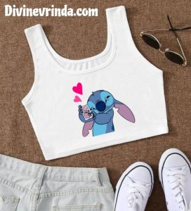 Cute Sleeveless White Crop Top