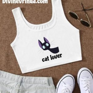 White Sleeveless Crop Top