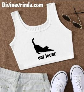White Sleeveless Crop Top