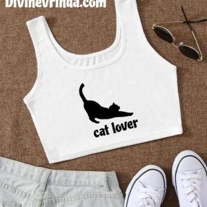 White Sleeveless Crop Top