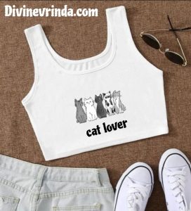 White Sleeveless Crop Top