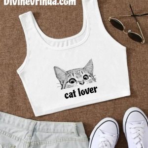 White Sleeveless Crop Top