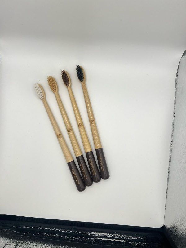 Polished Bamboo Brush (Per Piece)