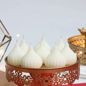 Modak Shape Candles (Per piece)