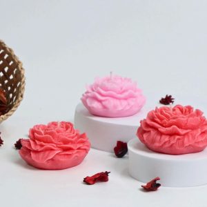 Rose Shape Candles (Per piece)