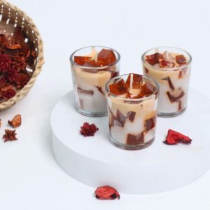 Gel Glass Candles (Per piece)