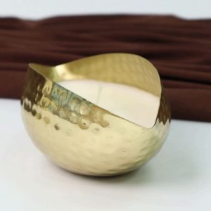 Metal Shell Tea light Candles (Per piece)