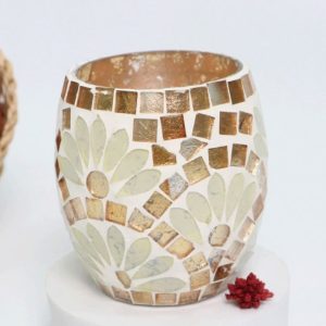 Mosaic Candle Jar (Per piece)