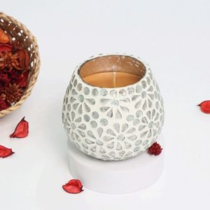 Mosaic Candle Jar (Per piece)