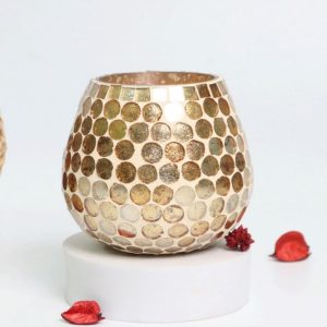 Mosaic Candle Jar (Per piece)
