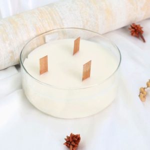 Rounded Glass Jar Candles (Per piece)