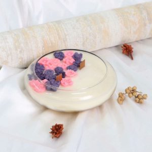 Flowers Scented Urli Candle (per piece)