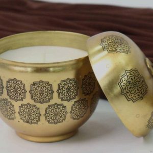 Printed Metal Jar Candle (Per piece)