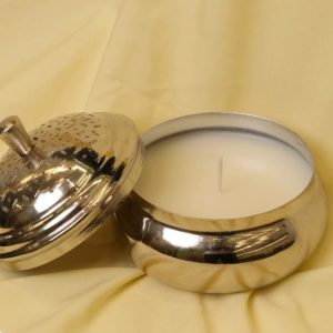 Steel Jar Candle with Lid (Per piece)