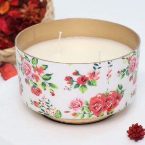 Printed Bowl Jar Candles (Per piece)