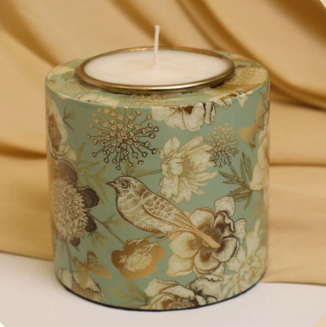 Printed Metal Jar Candle (Per piece)