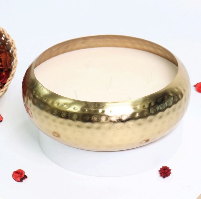 Metal Jar Urli Candles (Per piece)